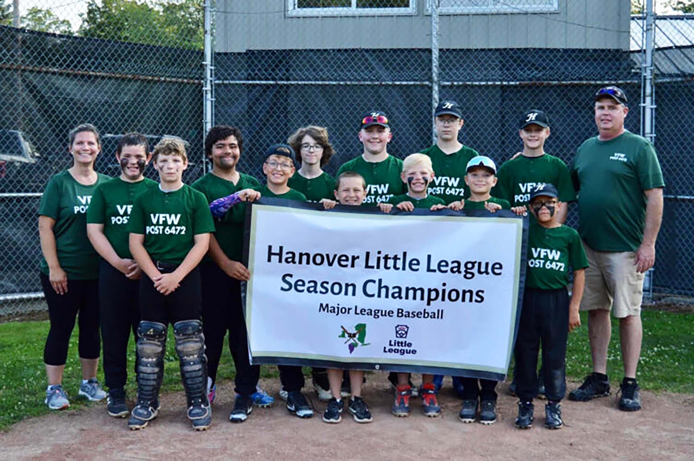 VFW Post 6472 wins Hanover Little League Majors division News, Sports